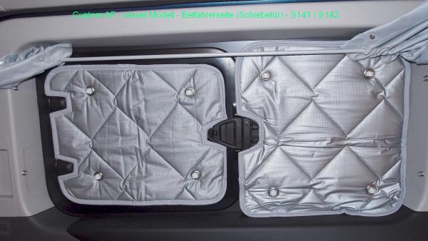 Thermomatten Premium Ford Custom / auch Tourneo und Nugget ab 2012 Komplettset - zum Konfigurieren