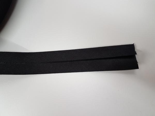 Schrägband 913 schwarz Endbreite 30 mm - Dark Edition