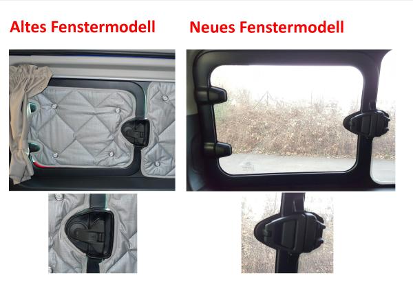 Thermomatten Premium Ford Custom / auch Tourneo und Nugget ab 2012 Komplettset - zum Konfigurieren