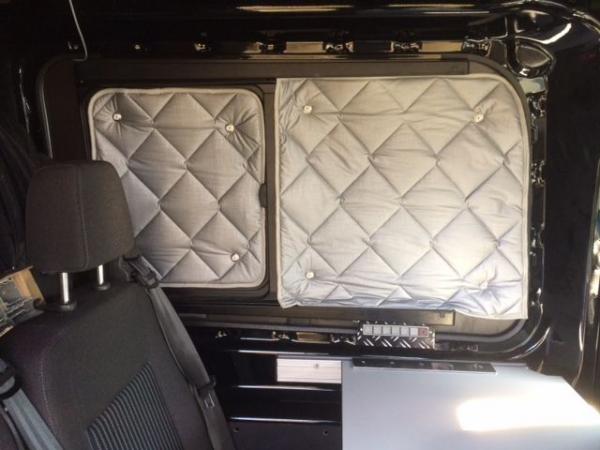 Thermomatten Ford Transit (groß) Schiebefenster Fahrerseite (ab BJ 2014) 2-tlg.